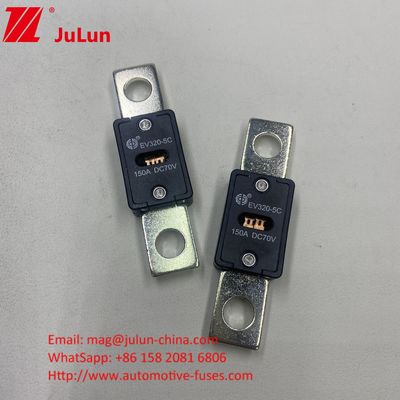 EV320-5C 500A 70VDC SINOFUSE GB/T31465.5-2015 Πιστοποιημένη φορητή ασφάλεια φορτιστή EV με ασφάλεια συνεχούς ρεύματος για την προστασία EV HEV