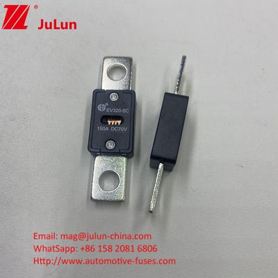 EV320-5X 100A 70VDC Κεραμικές ασφάλειες αυτοκινήτου Ηλεκτρικά χαρακτηριστικά 1,0 σε 4 ώρες 3,0 σε 10s Max