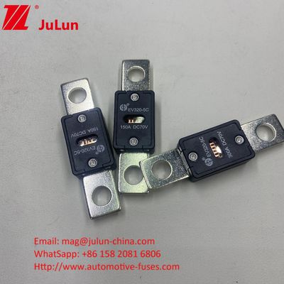 EV320-5X 100A 70VDC Κεραμικές ασφάλειες αυτοκινήτου Ηλεκτρικά χαρακτηριστικά 1,0 σε 4 ώρες 3,0 σε 10s Max