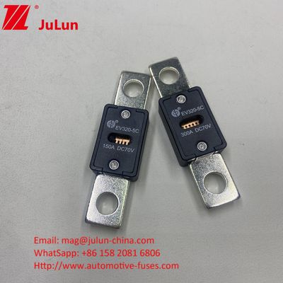 Οχήματα αυτοκινήτων EV320-5X 250A 70VDC SINOFUSE Φυτέτες αυτοκινήτων