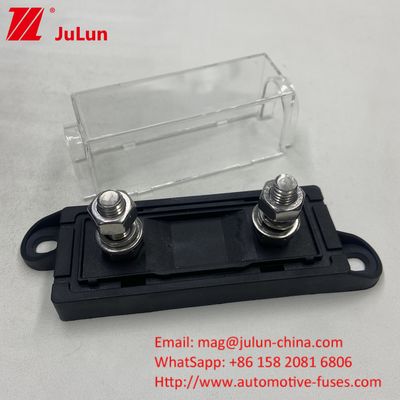 32V Αδιάβροχο Πίνακα Mount ANM Bolt On Fuse Holder Block M8 Σφιχτή βάση Διαφανές κάλυμμα PC για αυτοκινητό οχήματα