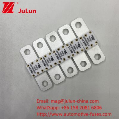 ASTM 400A 125VDC κεραμική μεταλλική ασφάλεια μπαταρίας αυτοκινήτου για την αυτοκινητοβιομηχανία 68*17.7*12mm