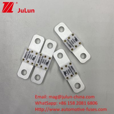 68*17.7*12mm A202008 350A 125VDC EV FUSE Υψηλή ικανότητα σπάσματος κάτω των 125Vdc Για βελτιστοποίηση των επιδόσεων των ηλεκτρικών οχημάτων