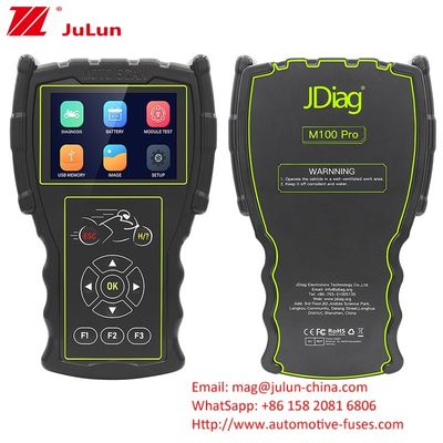 JDiag M100 Pro Moto Scanner ECU ανιχνευτής βλαβών μοτοσικλέτας OBD όργανο διάγνωσης σφαλμάτων
