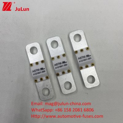 Μέθοδος τοποθέτησης βρόγχου βρόγχου 200A 125VDC κεραμικές ασφάλειες οχημάτων υψηλού ρεύματος για προστασία από βραχυκύκλωμα