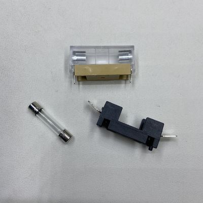 Εγκατάσταση πλακέτας PCB 6*30mm 250VDC Μαύρο Μπλε Διαφανές Χρυσό Κρατήρας ασφάλειας αυτοκινήτου