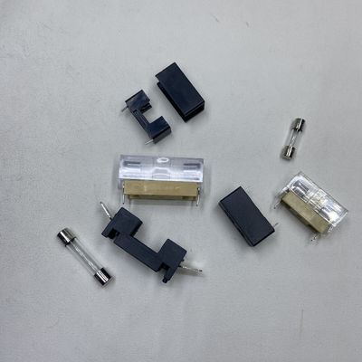 Διαφανές κάλυμμα γυάλινης ασφάλειας 5x20mm 6x30mm Κρατήρας ασφάλειας για την προστασία κυκλώματος