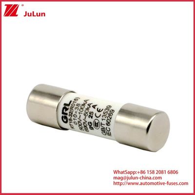 15A 1000VDC Fuse Link Solar GPV DC Fuse 10*38mm 32A Κατηγορία για την ηλεκτρική προστασία σε φωτοβολταϊκά συστήματα για χρήση με θήκη ασφάλειας