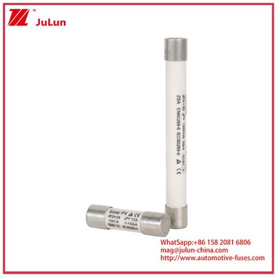 15A 1000VDC GPV Fuse 10*38 για ηλιακά συστήματα IEC60269-6