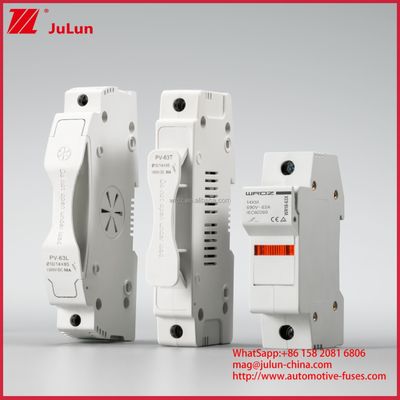 20A 1000DC 10*38 Κηραμικές ασφάλειες gPV ονομαστικής τάσης Φωτοβολταϊκός σωληνώδης στερεός ασφάλειας υψηλής τάσης