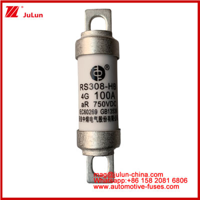 RS308-HB 4G 100A AR 750VDC 50KA Σωστήρας για την προστασία αυτοκινητοβιομηχανικών κυκλωμάτων Απόδοση συμμορφώνεται με το JASO D622 Κηραμικό σωληνωτό σχεδιασμό