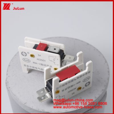 WDK-Y 5A 250V Micro Switch Automobile Mount Fuse Για EV / HEV Οχήμα Ειδικά σχεδιασμένη βάση ασφάλειας για το όχημα Κατάσταση