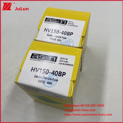 Ασφάλεια μπαταρίας EV Energy Storage Bolt Fuse Ceramic EV HV150 15A BP30A DC500V για ηλεκτρικό όχημα