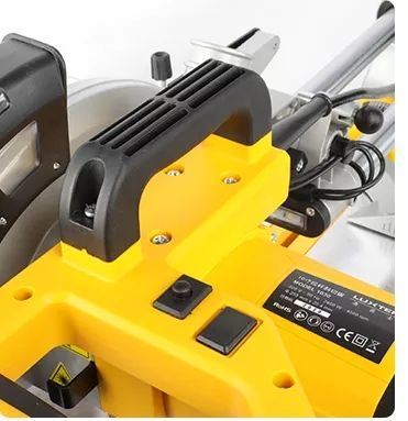 Πριόνι Εργαλείων Ξυλουργικής 2400W Συρόμενο Φαλτσοπρίονο 10 ιντσών για Κοπή Φαλτσογωνιών 255mm Για Ερασιτέχνες