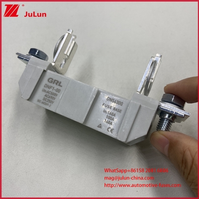 NT000 FUSE AR Υψηλής ρήξης 500V/690V Καθορισμένη κεραμική πορσελάνη σύνδεση τήξης 80A χαμηλής τάσης σύνδεση χαλκού NH000 ασφάλειες