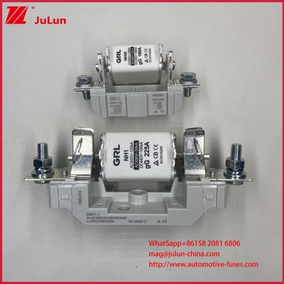 NT000 FUSE AR Υψηλής ρήξης 500V/690V Καθορισμένη κεραμική πορσελάνη σύνδεση τήξης 80A χαμηλής τάσης σύνδεση χαλκού NH000 ασφάλειες