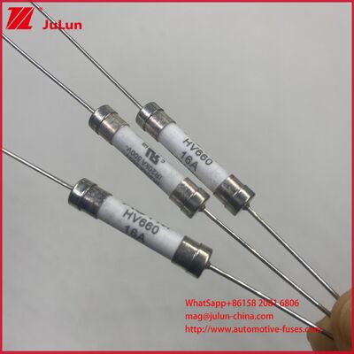 Ceramic 6*30mm 500VDC 25A 30A Vehicle Fuses Offering Recommended Tight Torque And Performance Complies With ISO8820 Ideal For Automotive Circuit Safety