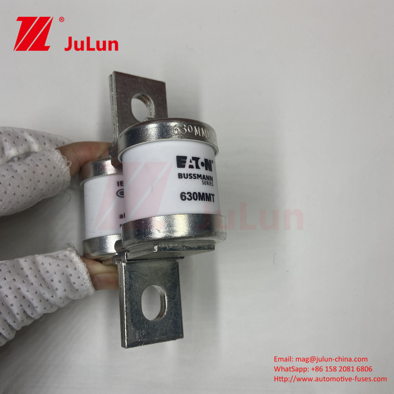 BUSSMANN 630MMT 690V Κεραμικό Χαλκό Δίδυμο επίπεδη πλάκα βρόγχος τύπου ασφάλιστρα για αυτοκίνητο