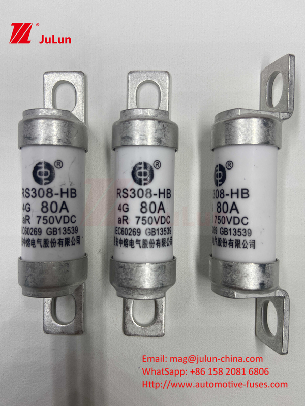 EV RS308 Φυτέρος Μηχανομηχανικό Σοκ 25A 30A 40A 50A Κεραμικό Χαλκό Διορισμένη τάση DC750V Σπίτι EV φορτιστή για ηλεκτρικό αυτοκίνητο