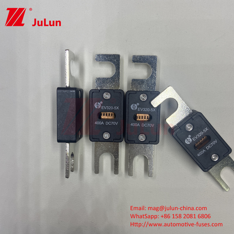 EV320-5X-350A-N 70VDC 6kA Κηραμική φελλική ασφάλεια ηλεκτρικού οχήματος για την ασφάλεια του συστήματος έλξης EV