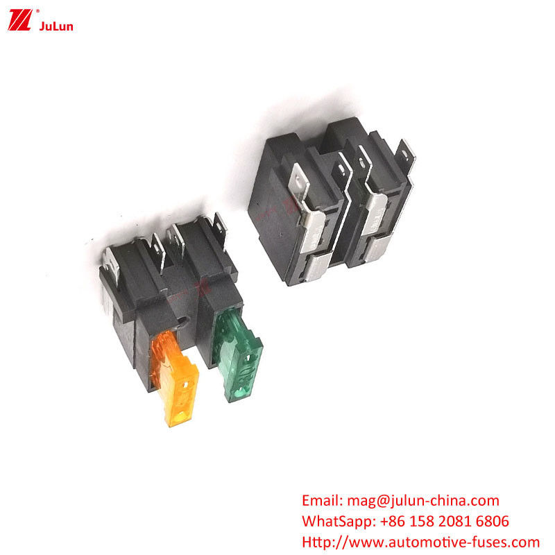 Οδική κυκλωτική βρόγχος Fuse Holder Mooring διακόπτης κυκλώματος 30A-500A Χαλκό επαφή Νάιλον υλικό στερέωσης