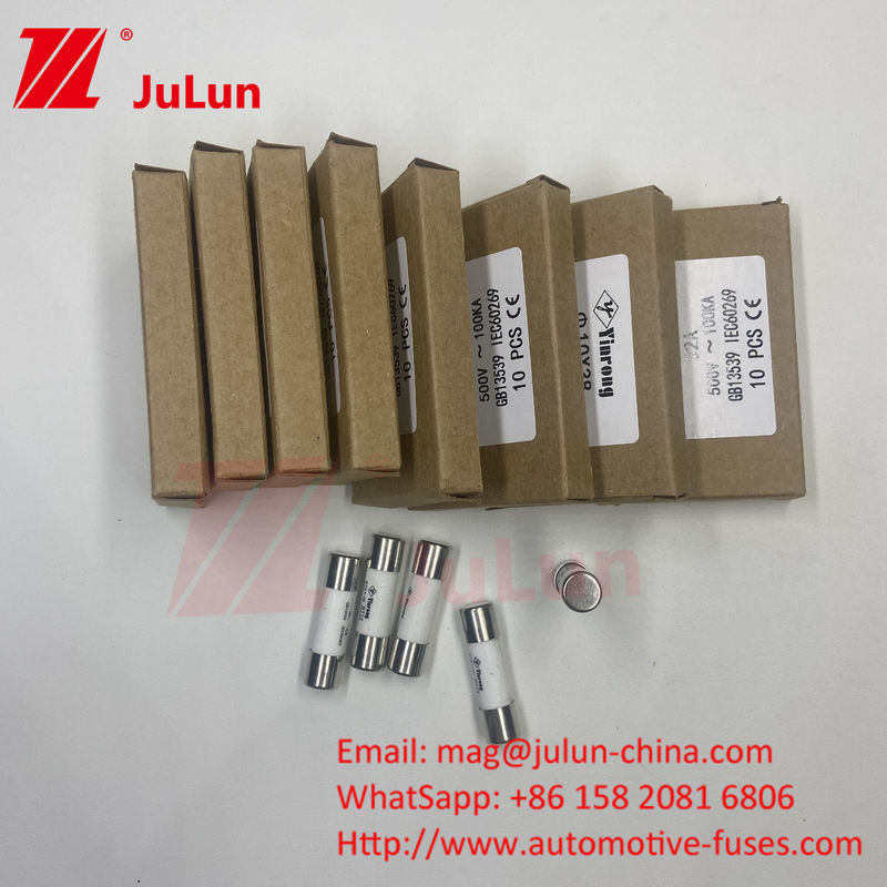 4A AC220V AC380V AC500V AC690V AC800V 1000V Ηλιακές φωτοβολταϊκές ασφάλειες 10 x 38mm 1000VDC Pv String Fuses UL TUV CE RoHS