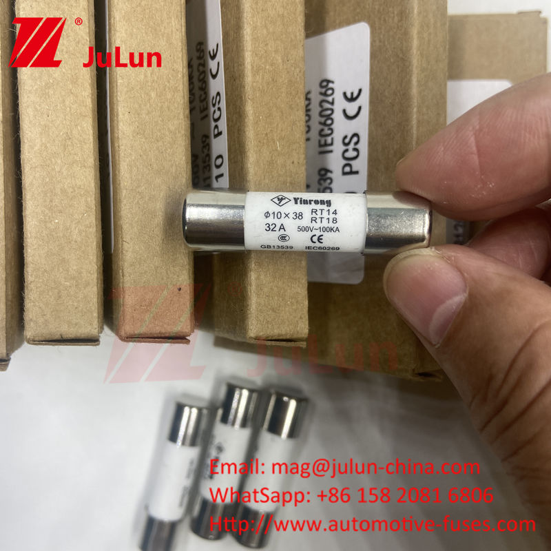 7A 10*38mm AC380V AC500V AC690V AC800V Κηραμική Ηλιακή Φύση για Φωτοβολταϊκά Συστήματα