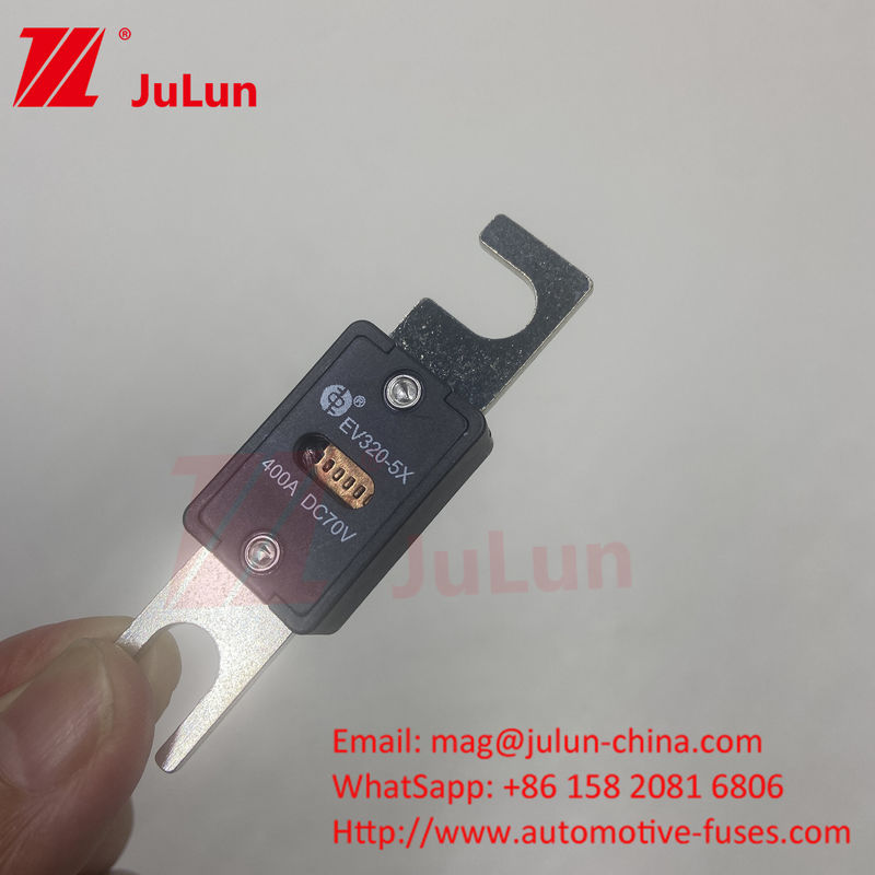 EV320-5X 80A 100A 125A 150A 175A 200A 70VDC EV ασφάλιστρα για αξιόπιστη προστασία από βραχυκύκλωμα