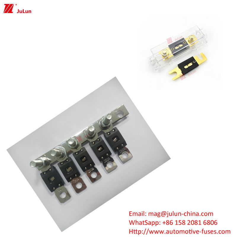 ANS / MIDI Premium Auto Fuse / Fuse Holder Διορισμένη τάση 32V Διορισμένο ρεύμα 250A Για την προστασία ηλεκτρονικών κυκλωμάτων ηλεκτρικού οχήματος / λεωφορείου