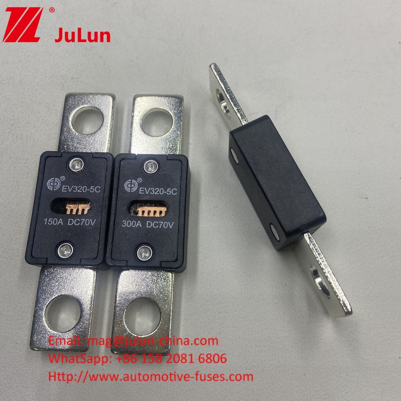 EV320-5C 500A 70VDC SINOFUSE GB/T31465.5-2015 Πιστοποιημένη φορητή ασφάλεια φορτιστή EV με ασφάλεια συνεχούς ρεύματος για την προστασία EV HEV