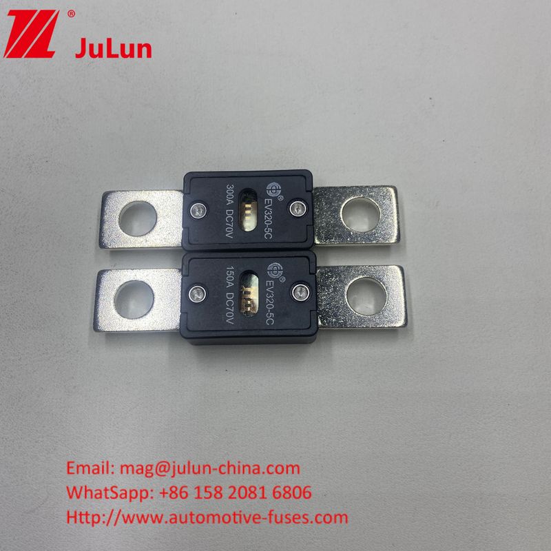 EV320-5X 80A 70VDC SINOFUSE Κεραμικές αυτοκινητοβιομηχανικές ασφάλειες Μικρών μεγεθών Προστασία μικρού κυκλώματος Χαλκός Ασημένιο Κουάρτς Άμμος Χρυσός