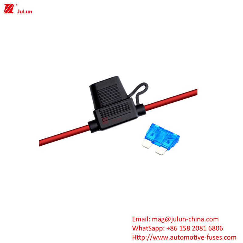 Εξαιρετικό αυτοκίνητο Αδιάβροχο Insert Fuse Holder Τέλειος σχεδιασμός αυλακώματος κάρτας Αποφύγετε αποτελεσματικά τη διαρροή νερού