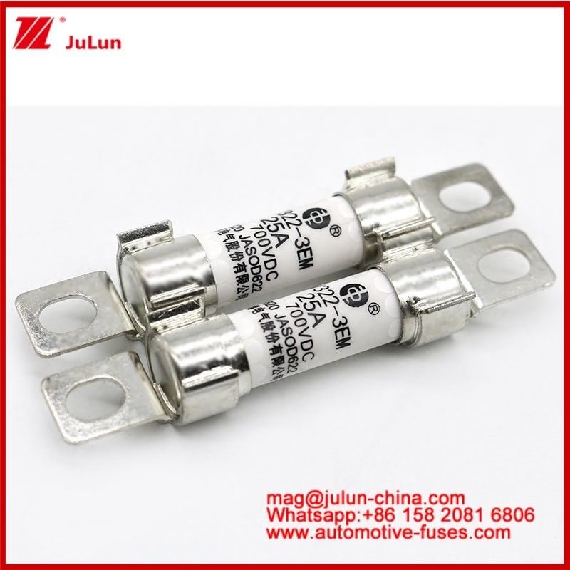 EV322 3EM 25A DC700V Συστήματα έλξης ηλεκτρικών οχημάτων EV ή HEV Μετατροπή ισχύος Αποθήκευση ενέργειας Φορτιστήρια επιβατών Σιδηροτροφική δομή Σωλήνια κεραμική ασφάλεια