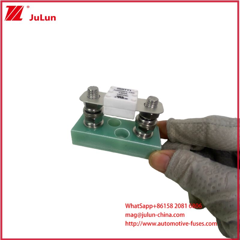 FHR39-M8-01 ASTM Ασφάλεια Ηλεκτρικό όχημα μοτοσικλέτα μπαταρία πάνελ Βάση ασφάλειας αυτοκινήτου Ονομαστική τάση