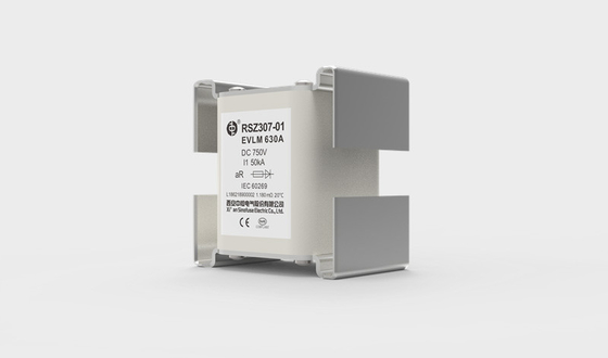 Αμπαρωμένη θρυαλλίδα rsz307-01-EVLM 630A 750VDC τύπων μηχανών υδρογόνου της EV κυττάρων καυσίμου υβρίδιο