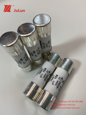 1500VDC ηλιακή θρυαλλίδα 20A κυλινδρικό 14*51mm PV για το φωτοβολταϊκό κιβώτιο λεωφορείων