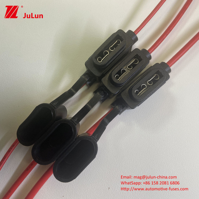 Λύση αποδοτικής διανομής ενέργειας Inline Fuse Holder για οθόνες οθόνων αυτοκινήτων Βάρκες και φορτηγά μέχρι 25A ή 30A