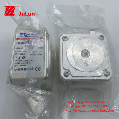 PC33UD69V1250TF 1250AC 690V Εραμικές ασφάλειες αυτοκινήτων για μικρού όγκου και συνεχούς ρεύματος σφάλματος 200KA