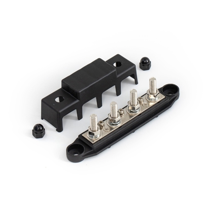 Χάλκινο Busbar 4 Stud 3/8 