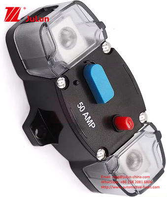 Επανορθωτής Trolling Motor Stereo Audio 50A 200A 300A 24V 48V 0-8 Gauge Inline Fuse Block Holders Inverter για αυτοκίνητα