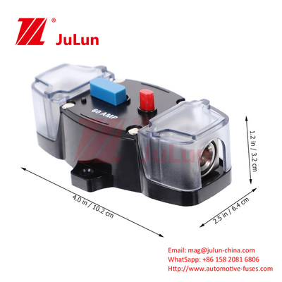 12V-48V RV SUV Dc Διακόπτης κυκλώματος Εγχειρησιακή επαναφορά 50-300A Για αυτοκίνητο φορτηγό Rv Atv Ναυτικό Trolling κινητήρες Οχήματα πλοίων
