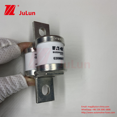 BUSSMANN 630MMT 690V Κεραμικό Χαλκό Δίδυμο επίπεδη πλάκα βρόγχος τύπου ασφάλιστρα για αυτοκίνητο
