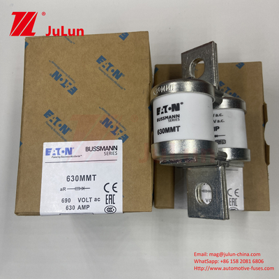 BUSSMANN 630MMT 690V 630A Κεραμικά Χαλκού Δίδυμο επίπεδη πλάκα τύπου βρόγχος αυτοκινητοβιομηχανικές ασφάλειες By BUSSMANN