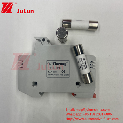Χαμηλή τιμή 10X38mm PV Ηλιακή κεραμική συνεχής σύνδεση ασφάλειας 1000vdc 20A Νάνος PV ασφάλειας γρήγορης ανάσας Κερματική ασφάλειας για προστασία κυκλώματος