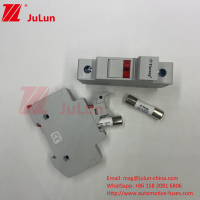 1000VDC Ηλιακή ασφάλεια κεραμική 30kA 10x38mm Χαμηλή τιμή 10x85mm PV Ηλιακή ασφάλεια κεραμική DC σύνδεση 1500vdc PV ασφάλεια Fa