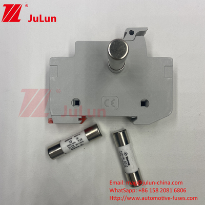1500VDC Solar PV Fuse Holder με ασφάλεια για εφαρμογές ηλιακών φωτοβολταϊκών μετατροπέων