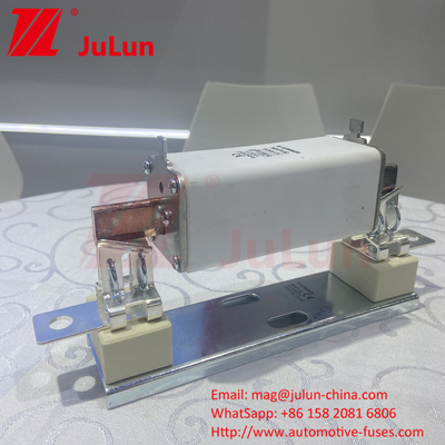 200A Standard Din Guide Fuse Holder χαμηλής τάσης 1500VDC Ηλιακός φυτέρης