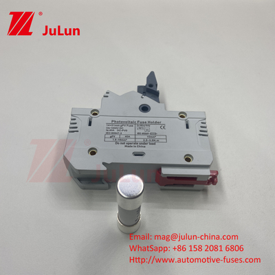Φυτές 10x38 1000v 25a 10*38 2a Κρατήρας ασφάλειας για ηλιακά συστήματα Ηλιακές φωτοβολταϊκές ασφάλειες για την προστασία του ηλιακού συστήματος