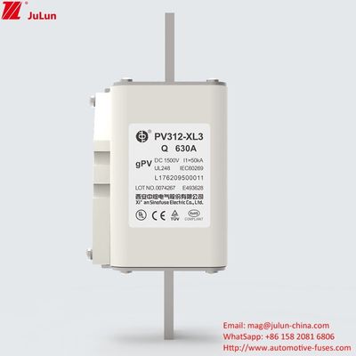 PV312 DC1500V Κηραμική κατοικία Ηλιακές φωτοβολταϊκές ασφάλειες