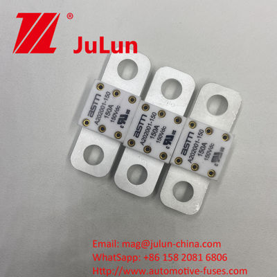 ASTM A202001 100A 150VDC Κερματικές ασφάλειες αυτοκινήτων για προστασία από βραχυκύκλωμα σε φορτιστή αυτοκινήτου και άλλες προδιαγραφές